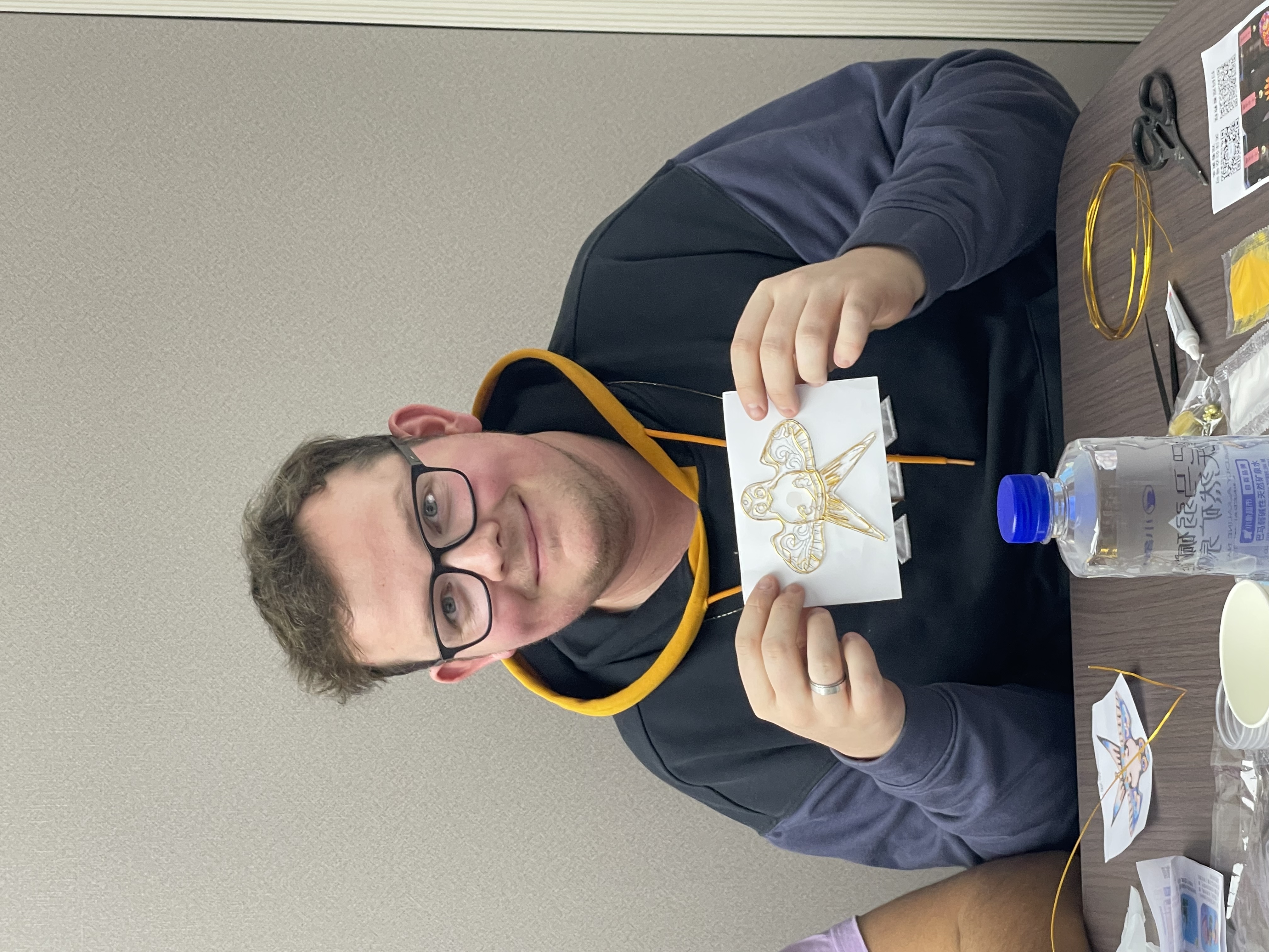 Cloisonne craft activity